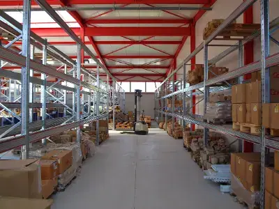 Profesionální kovové regály do skladu