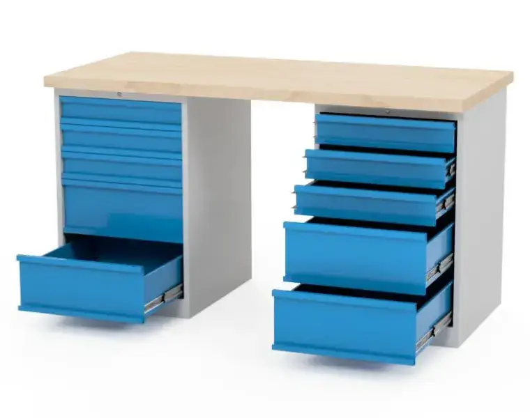 Profi dílenský stůl (ponk) AXTOR E107 - do dílny i garáže