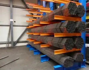 Konzolové regály svařované i montované do skladu, dílny, servisu nebo výroby