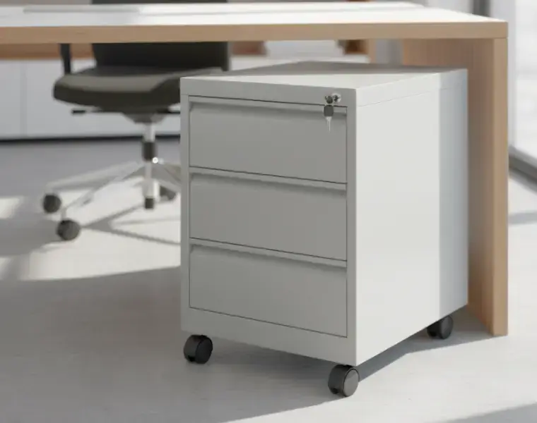 Kovové kancelářské pojízdné kontejnery Kovové kancelářské pojízdné kontejnery