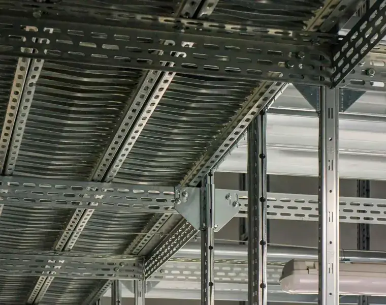 Patrový sklad - detail podlahy patra | E-regaly.cz