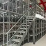 Patrový sklad se schodištěm | E-regaly.cz