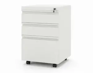 Kovový kancelářský zásuvkový kontejner pojízdný | E-regaly.cz