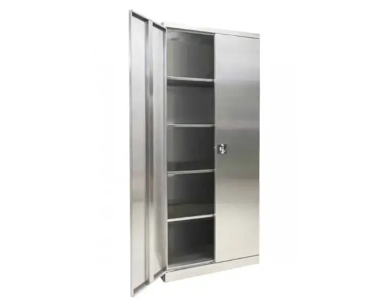 Univerzální kovová policová skříň svařovaná nerezová