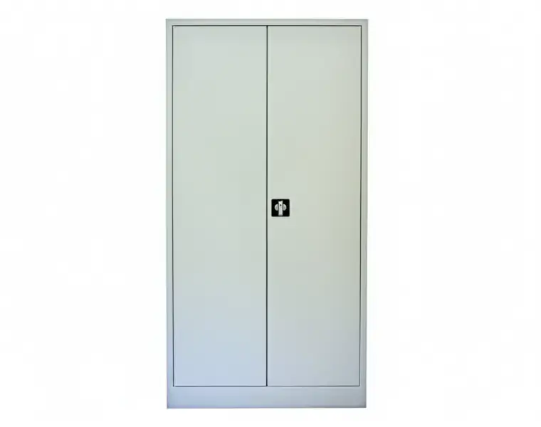 Univerzální kovová policová skříň svařovaná (šedá)