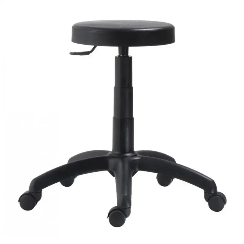 Dílenská průmyslová PUR židle na kolečkách