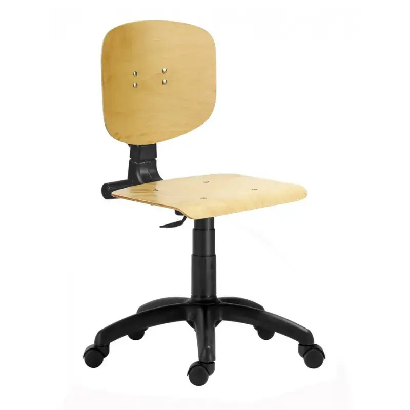 Pracovní židle dřevěná do dílny, servisu, laboratoře